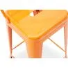 Taburete de Bar con Respaldo - Diseño Industrial - 60cm - New Edition - Stylix  image 7