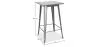 Mesa Taburete Cuadrada - Diseño Industrial - 100 cm - Galla image 7