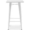 Mesa Taburete Cuadrada - Diseño Industrial - 100 cm - Galla image 7