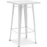 Mesa Taburete Cuadrada - Diseño Industrial - 100 cm - Galla image 7