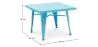 Mesa Infantil - Diseño Industrial - Metal - 60cm - New Edition - Stylix image 7
