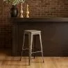 Taburete de Bar - Diseño Industrial - Madera y Acero - 76 cm - New Edition- Stylix image 7