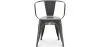 Silla de Comedor con Reposabrazos -  Diseño Industrial - Acero - New Edition- Stylix image 7
