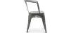 Silla de Comedor con Reposabrazos -  Diseño Industrial - Acero - New Edition- Stylix image 7