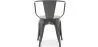 Silla de Comedor con Reposabrazos -  Diseño Industrial - Acero - New Edition- Stylix image 7