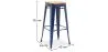 Taburete de Bar - Diseño Industrial - Madera y Acero - 76cm - New Edition - Stylix  image 7