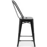 Taburete de Bar con Respaldo - Diseño Industrial - 60cm - New Edition - Stylix  image 7