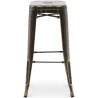 Taburete de Bar – Estilo Industrial – Acero – 76 cm – Stylix image 7