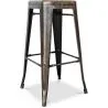 Taburete de Bar – Estilo Industrial – Acero – 76 cm – Stylix image 7
