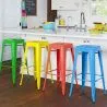 Taburete de Bar – Estilo Industrial – Acero – 76 cm – Stylix image 7