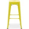 Taburete de Bar – Estilo Industrial – Acero – 76 cm – Stylix image 7