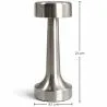 Lámpara de Mesa LED Inalámbrica Recargable - Control Táctil – Diseño Moderno en Metal - Azura image 7