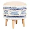 Taburete Puff Redondo - Estilo Boho Bali  - Josephine  image 7