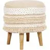 Taburete Puff Redondo - Estilo Boho Bali - Ivy  image 7