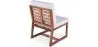 Silla de Salón de Madera - Silla de Diseño Estilo Boho Bali - Glan image 7