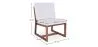 Silla de Salón de Madera - Silla de Diseño Estilo Boho Bali - Glan image 7