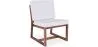 Silla de Salón de Madera - Silla de Diseño Estilo Boho Bali - Glan image 7