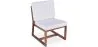 Silla de Salón de Madera - Silla de Diseño Estilo Boho Bali - Glan image 7