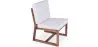 Silla de Salón de Madera - Silla de Diseño Estilo Boho Bali - Glan image 7