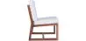 Silla de Salón de Madera - Silla de Diseño Estilo Boho Bali - Glan image 7