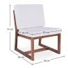 Silla de Salón de Madera - Silla de Diseño Estilo Boho Bali - Glan image 7