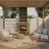 Silla de Salón de Madera - Silla de Diseño Estilo Boho Bali - Glan image 7