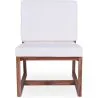 Silla de Salón de Madera - Silla de Diseño Estilo Boho Bali - Glan image 7