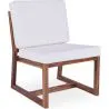 Silla de Salón de Madera - Silla de Diseño Estilo Boho Bali - Glan image 7