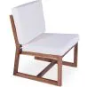 Silla de Salón de Madera - Silla de Diseño Estilo Boho Bali - Glan image 7