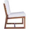 Silla de Salón de Madera - Silla de Diseño Estilo Boho Bali - Glan image 7