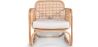 Silla de Salón de Ratán - Silla de Diseño Boho Bali - Qawa image 7
