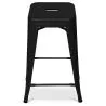 Taburete de Bar - Diseño Industrial - Acero Mate - 60cm - Nueva edición - Stylix  image 7