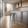 Taburete de Bar con Respaldo - Diseño Industrial - 76 cm - New Edition - Stylix  image 7