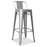 Taburete de Bar con Respaldo - Diseño Industrial - 76 cm - New Edition - Stylix  image 7