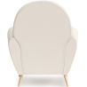 Sillón con Reposabrazos - Tapizado en Tela Bouclé - Belise image 7