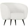Sillón con Reposabrazos - Tapizado en Tela Bouclé - Nuba  image 7