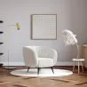 Sillón con Reposabrazos - Tapizado en Tela Bouclé - Nuba  image 7