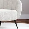 Sillón con Reposabrazos - Tapizado en Tela Bouclé - Nuba  image 7