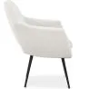 Sillón con Reposabrazos - Tapizado en Tela Bouclé - Eila image 7