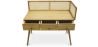 Mesa de Escritorio Diseño Cannage en Madera Natural - Oka image 7