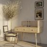 Mesa de Escritorio Diseño Cannage en Madera Natural - Oka image 7