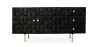 Aparador Negro de diseño Vintage en Madera y Metal - Huisu image 7