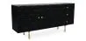 Aparador Negro de diseño Vintage en Madera y Metal - Huisu image 7