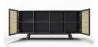 Aparador de Madera Natural - Diseño Vintage - Negro - Edan image 7