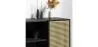Aparador de Madera Natural - Diseño Vintage - Negro - Edan image 7