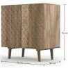 Aparador de Madera Natural - Diseño Boho Bali - Scarp image 7
