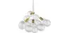 Lámpara de Techo Bolas de Cristal - Lámpara Colgante de Diseño - 12 Globos - Glaub image 7
