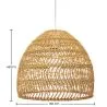 Lámpara de Techo de Ratán - Lampara Colgante Diseño Boho Bali - 60cm - Hoa image 7
