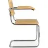 Silla de Comedor con Reposabrazos - Diseño Vintage - Madera y Ratán - Bruna image 7