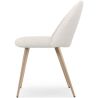Silla De Comedor - Tapizado en Tela Bouclé - Diseño Escandinavo - Evelyne image 7